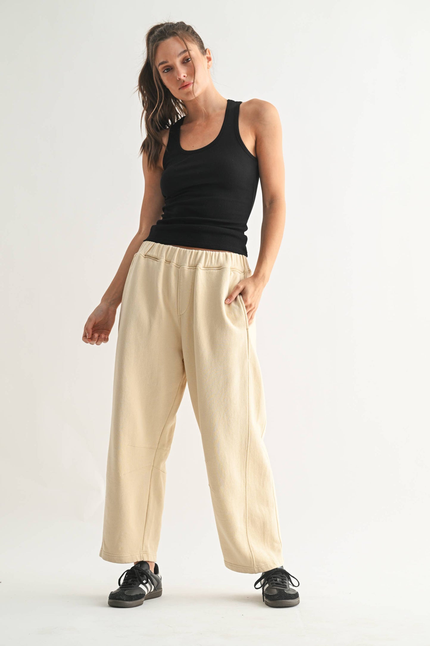 Malibu Air Cotton Barrel Lounge Pants