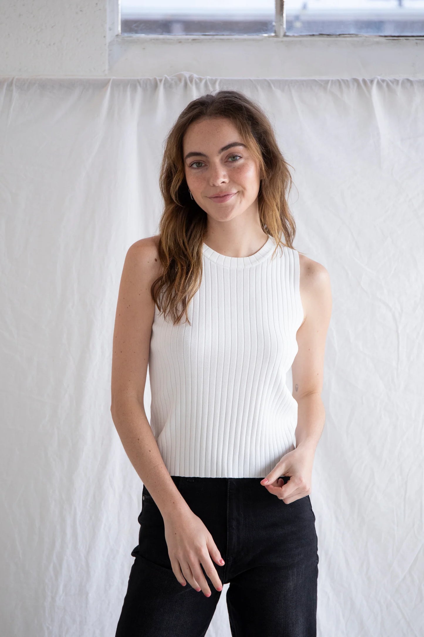 Tera Ivory Top