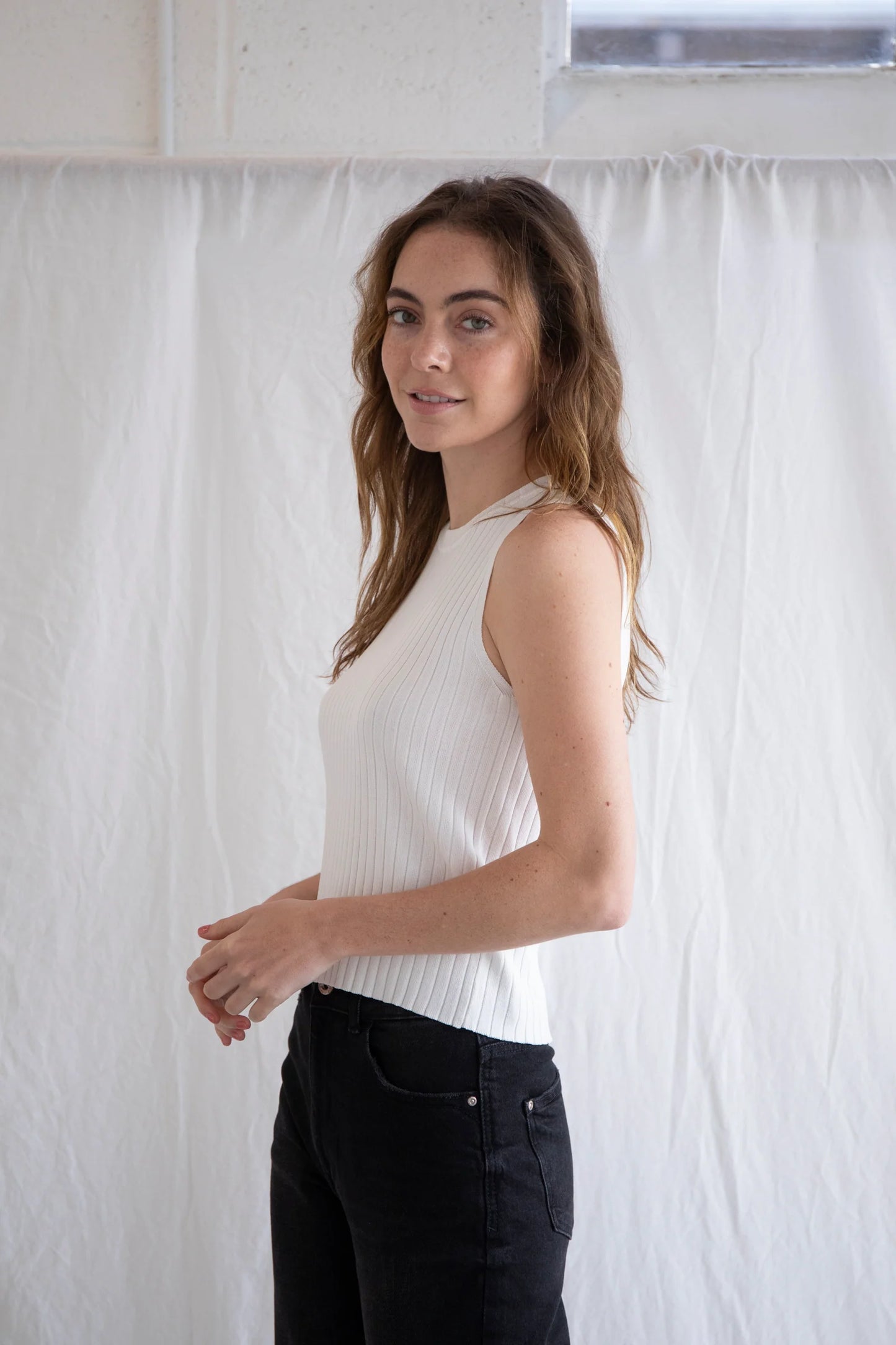 Tera Ivory Top