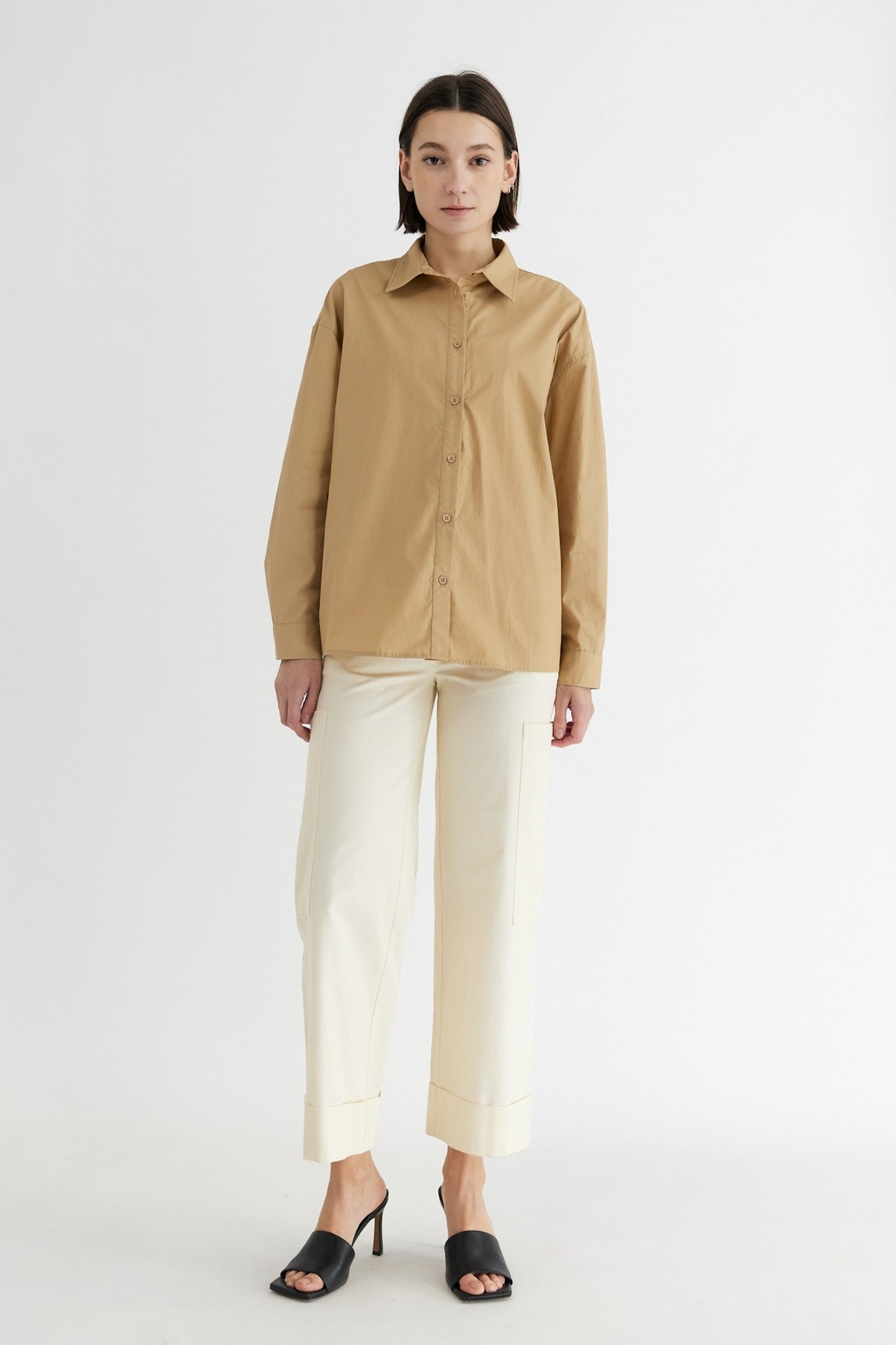 The Ema Shirt - Caramel