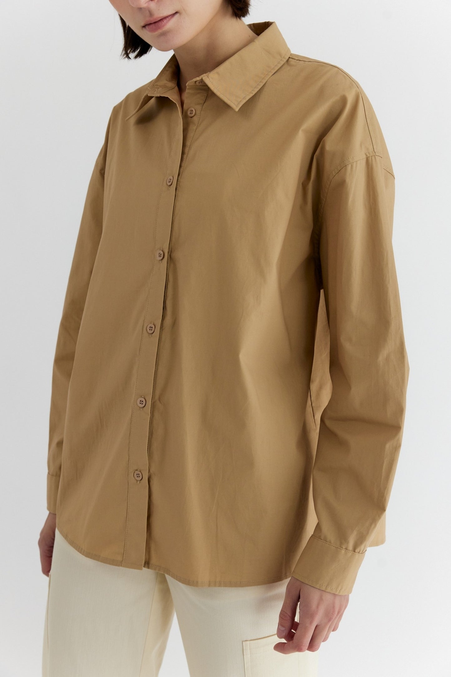The Ema Shirt - Caramel