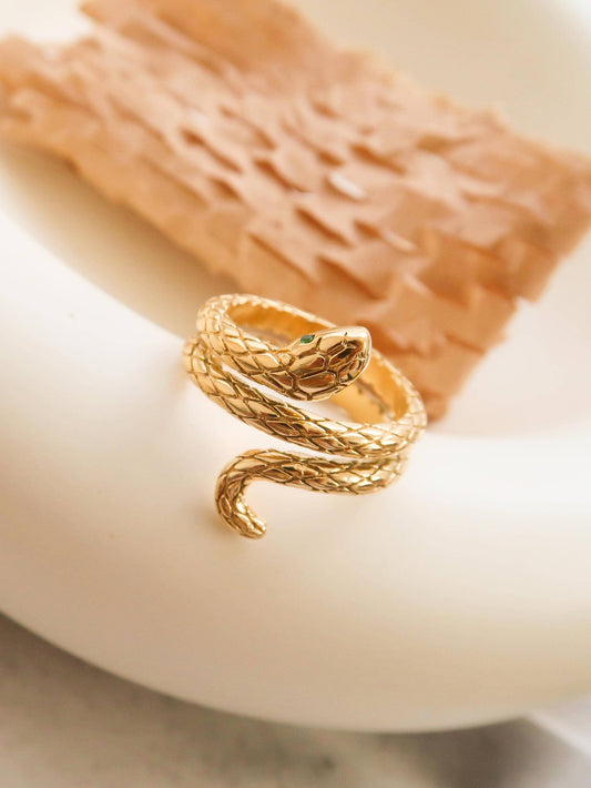 Lamia Serpent Ring