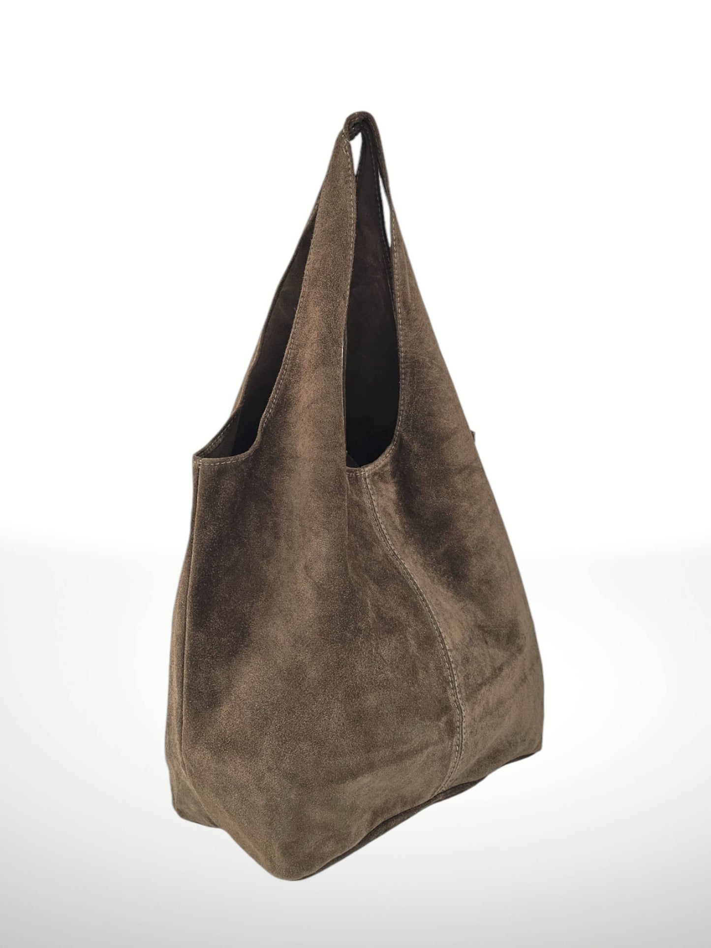 Giannina  Suede Leather Shoulder Bag