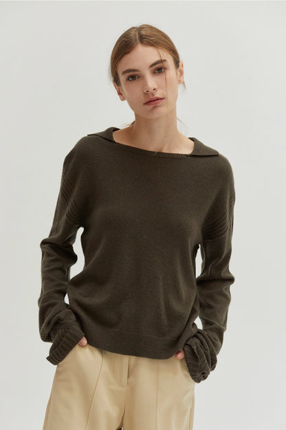 Olive sweater