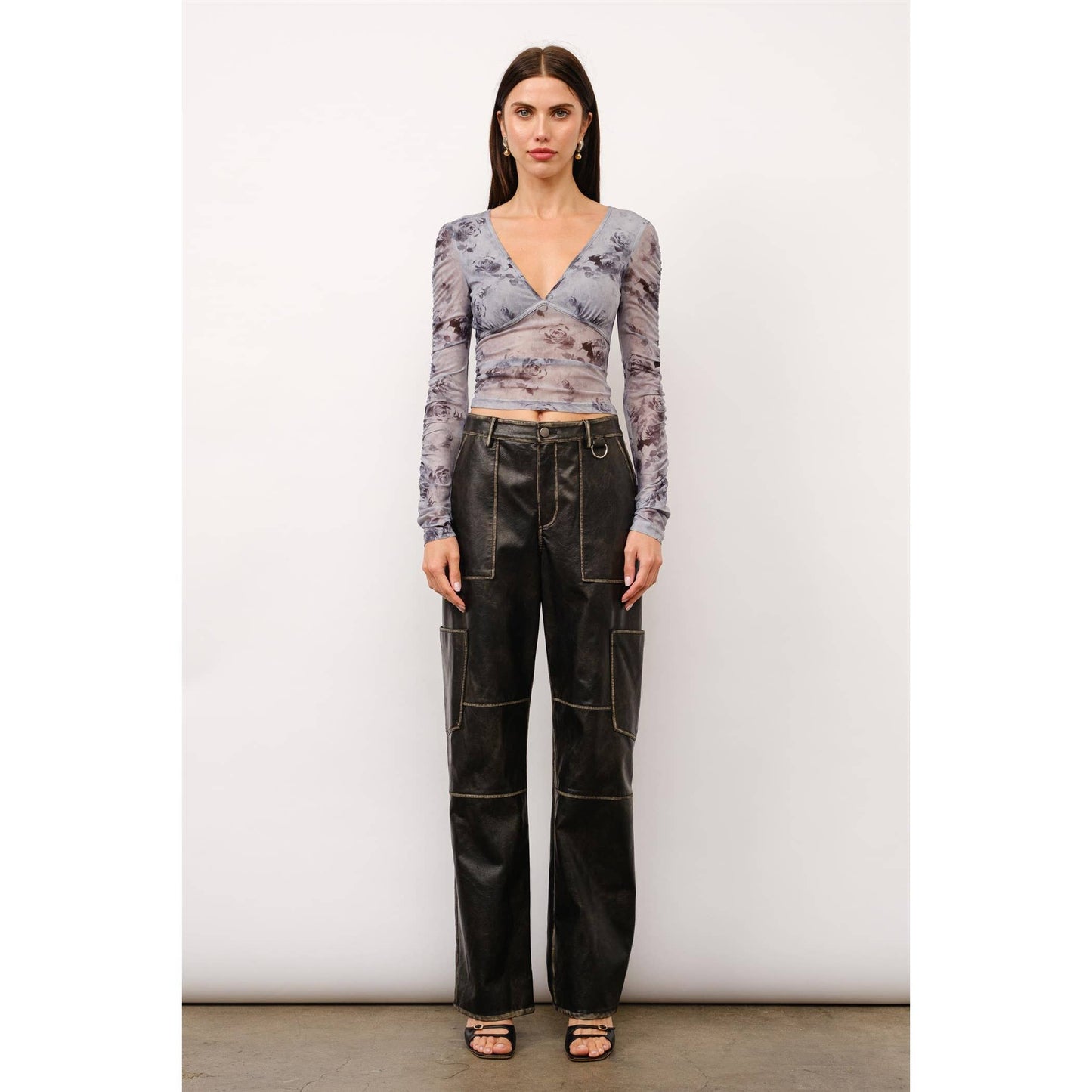 Layla Ruched Fitted Top