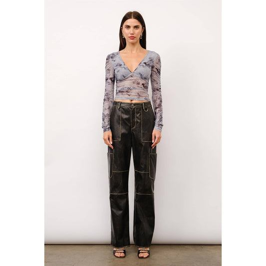 Layla Ruched Fitted Top