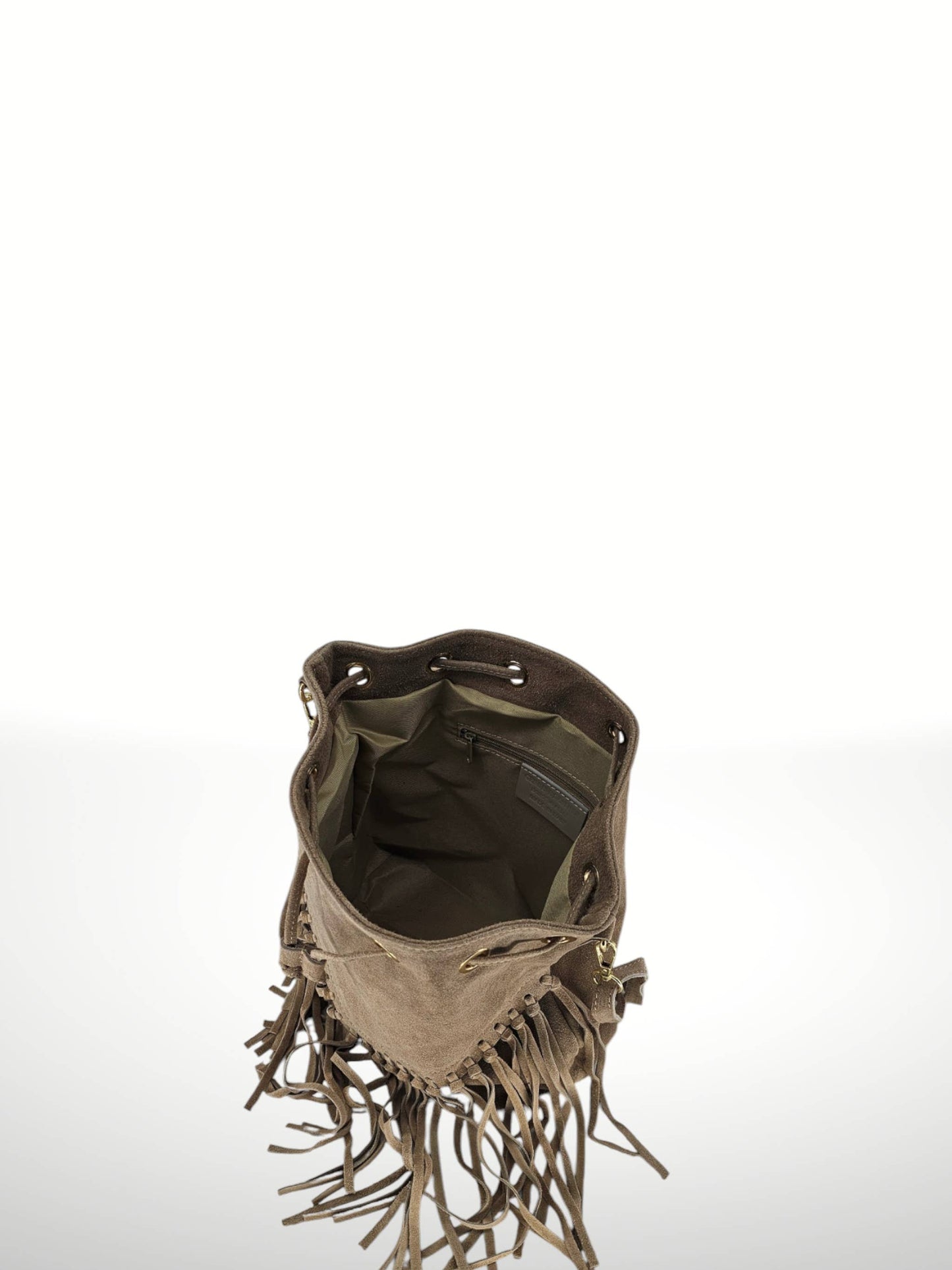 Emanuela Suede Leather Bag