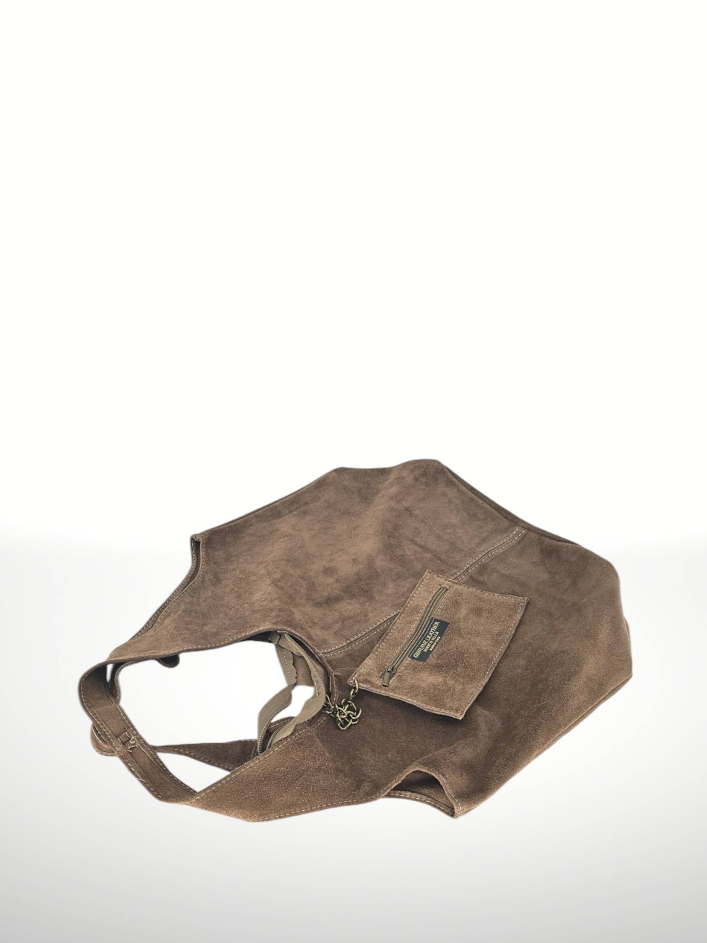 Giannina  Suede Leather Shoulder Bag
