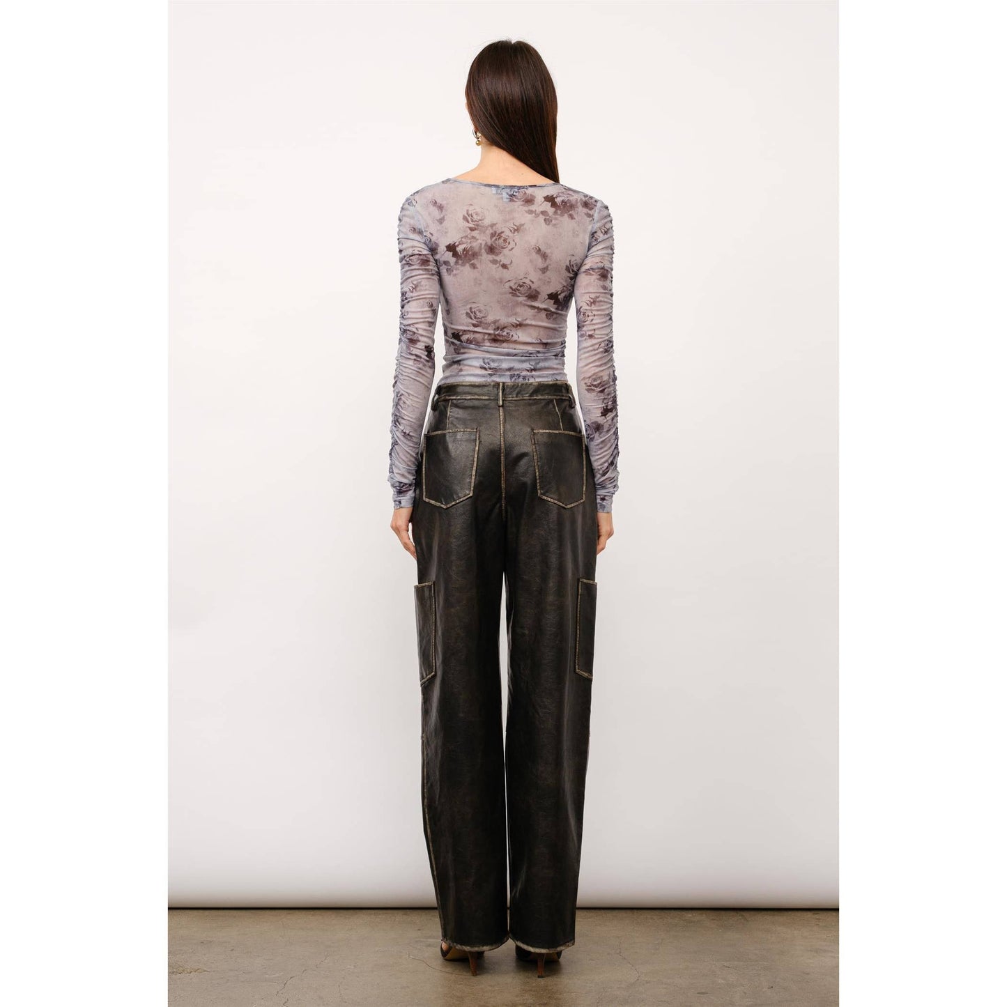 Layla Ruched Fitted Top