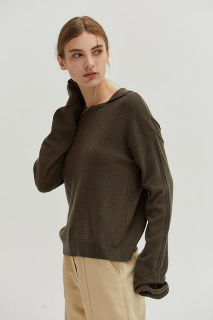 Olive sweater
