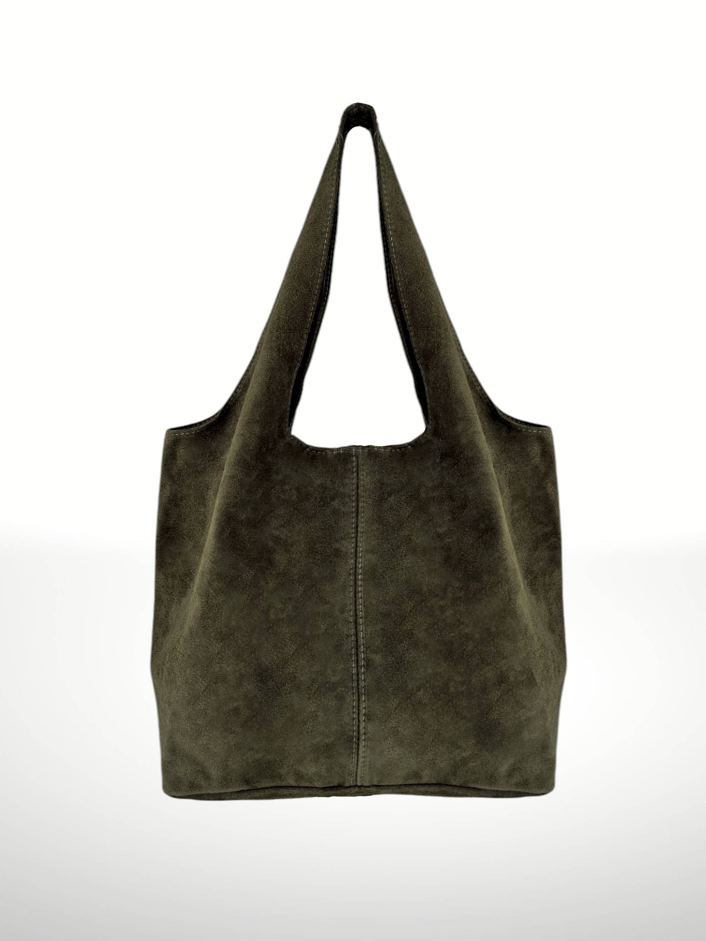 Giannina  Suede Leather Shoulder Bag