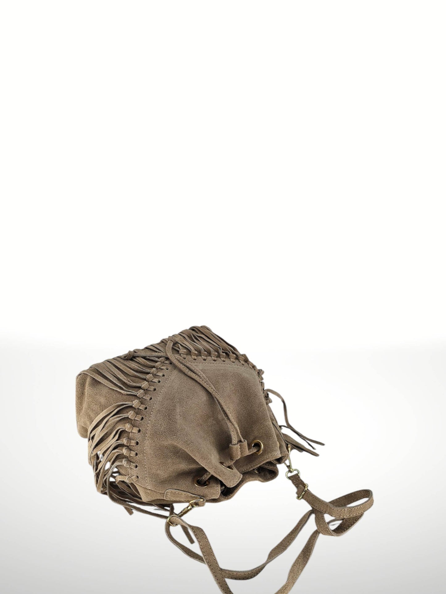 Emanuela Suede Leather Bag