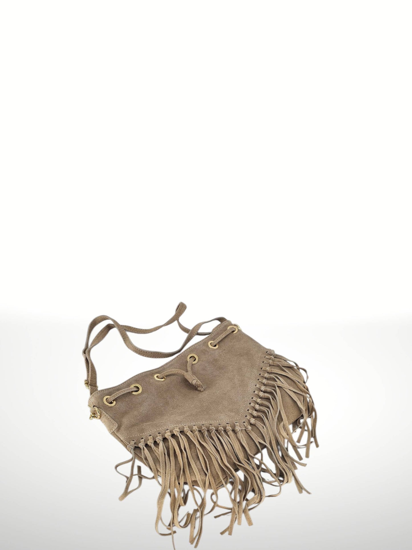 Emanuela Suede Leather Bag