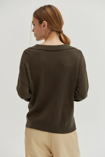Olive sweater