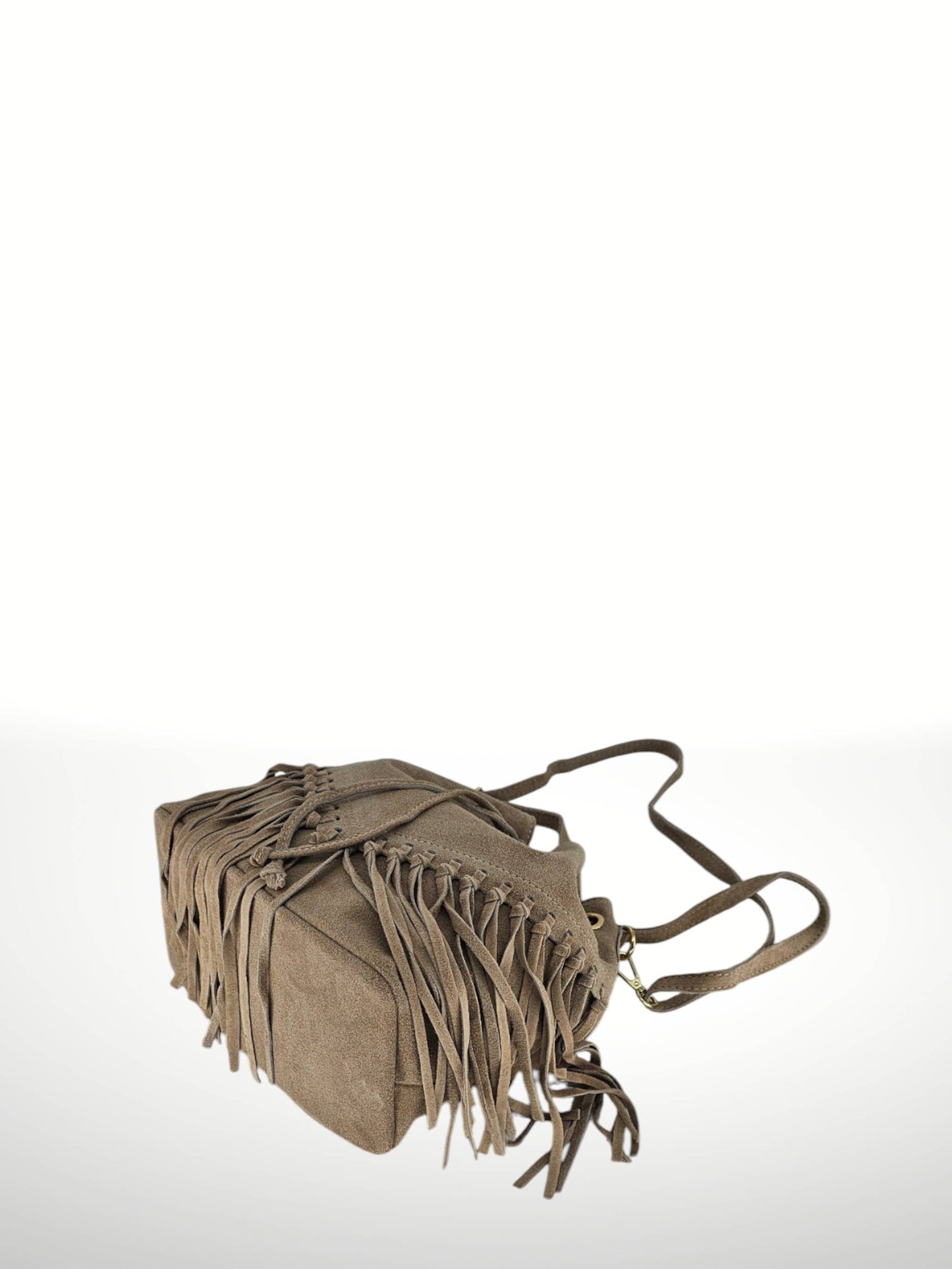 Emanuela Suede Leather Bag