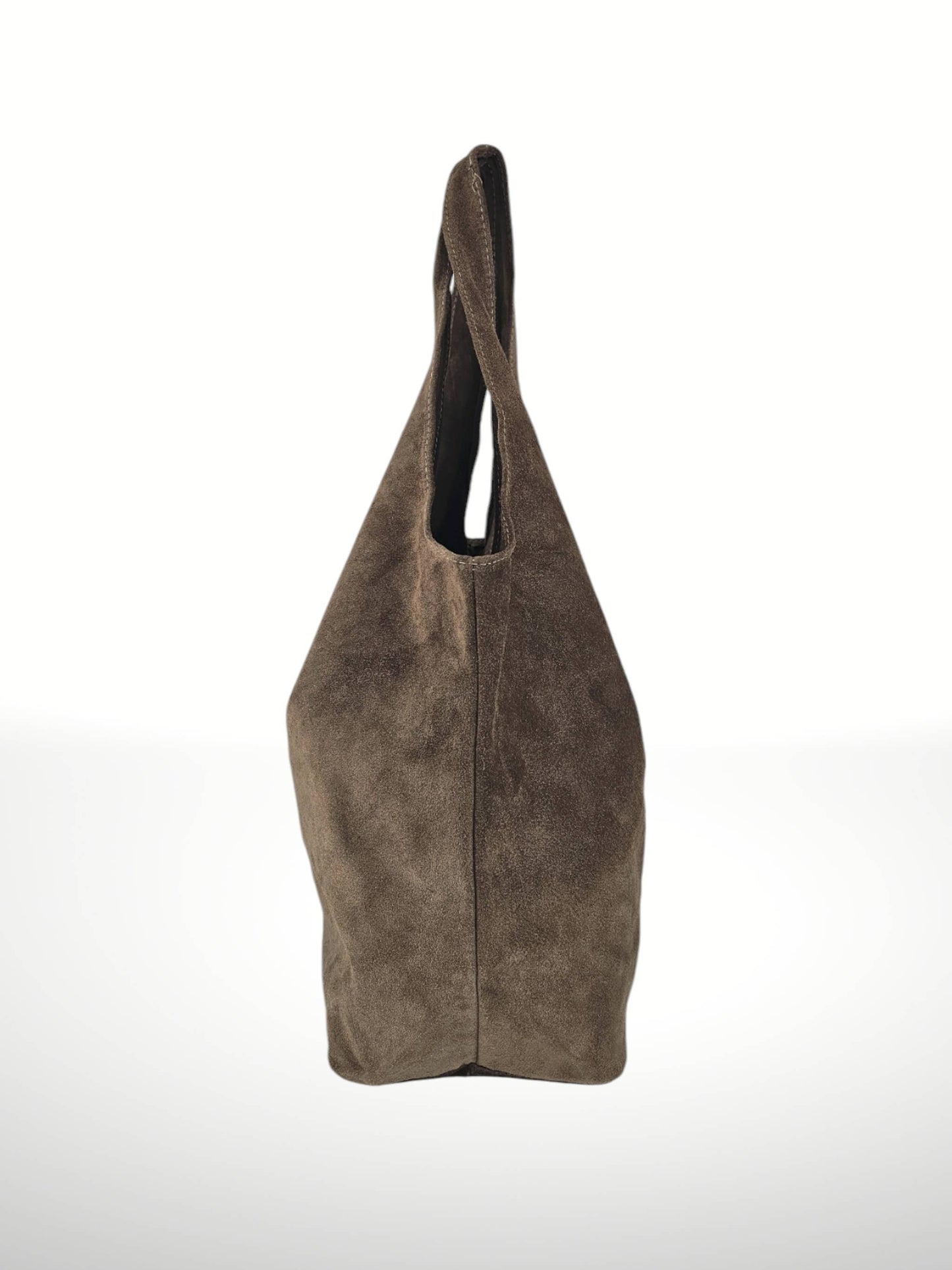 Giannina  Suede Leather Shoulder Bag