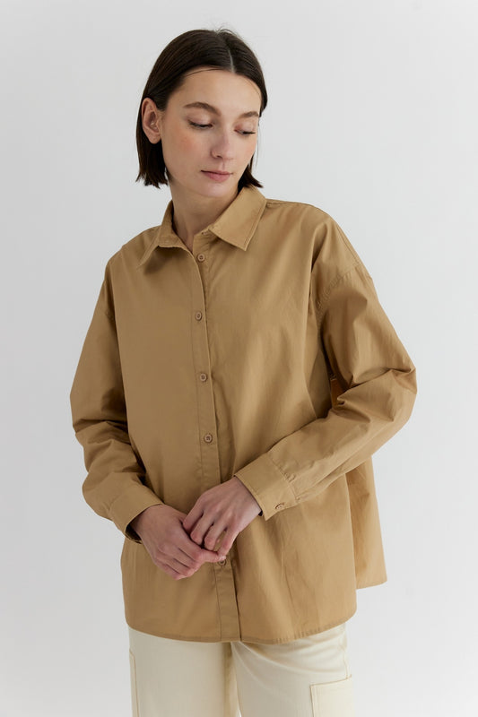 The Ema Shirt - Caramel